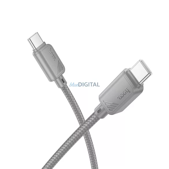 HOCO Cablu tip C Cablu tip C la tip C 3A 60W X113 1 m gri