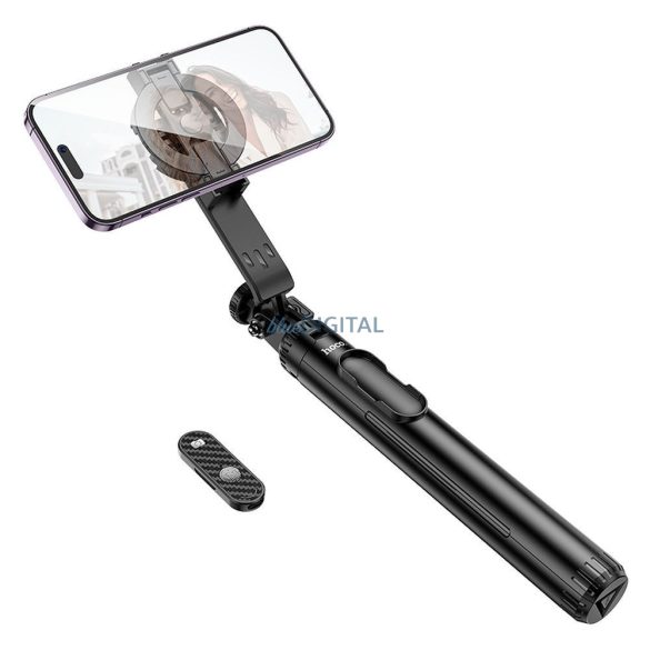 HOCO K25 selfie stick/tripod magnetic cu control wireless - negru
