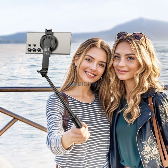 HOCO K25 selfie stick/tripod magnetic cu control wireless - negru