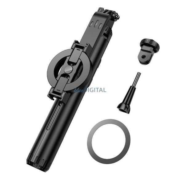 HOCO K25 selfie stick/tripod magnetic cu control wireless - negru