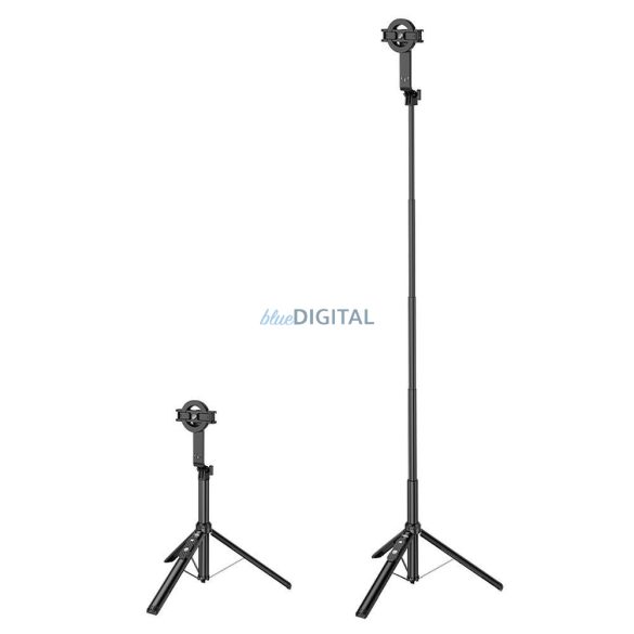 HOCO K25 selfie stick/tripod magnetic cu control wireless - negru