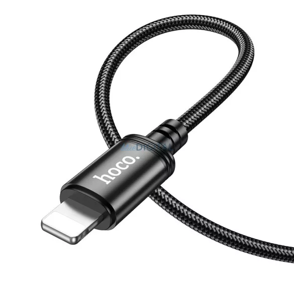 Cablu USB C Lightning Hoco PD 27W 2 m X89 negru