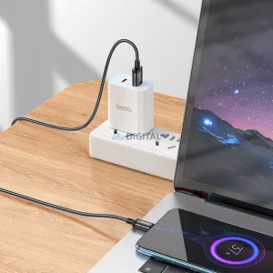 Hoco X89 USB-A - cablu micro USB 2.4A 2m - negru