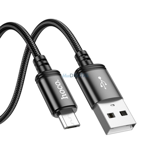 Hoco X89 USB-A - cablu micro USB 2.4A 2m - negru