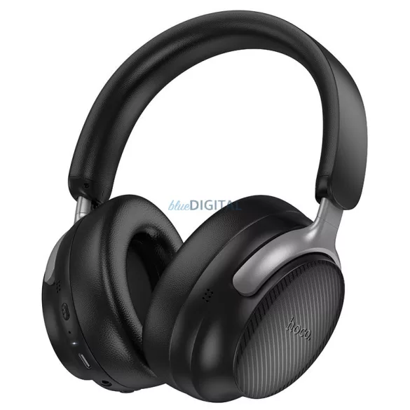 HOCO căști fără fir bluetooth ANC W53 Plus negru