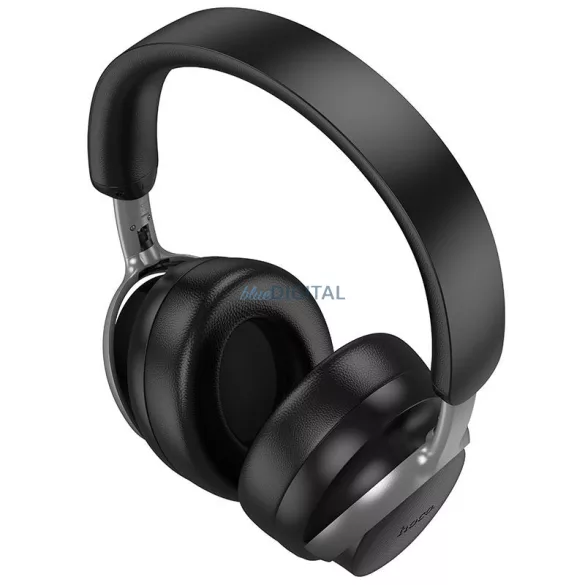 HOCO căști fără fir bluetooth ANC W53 Plus negru