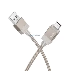 HOCO USB-A la Micro USB 2.4A cablu X110 1 m auriu