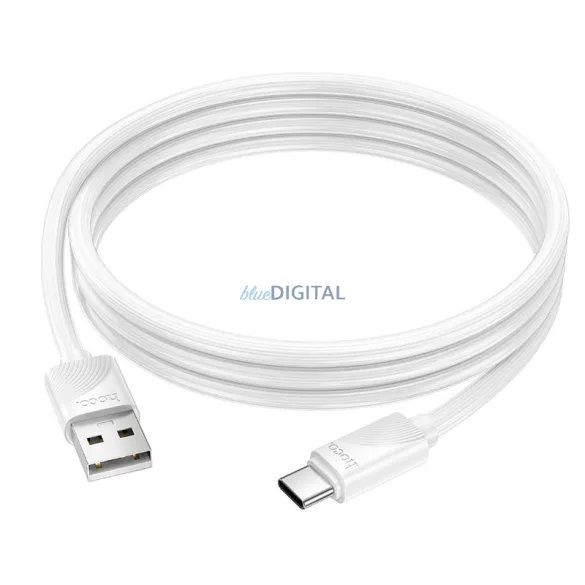 HOCO USB-A - Lightning 2.4 A cablu X114 1 m alb