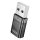 Hoco UA36C USB-A la adaptor Type-C - negru