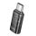Hoco UA36D Adaptor Type-C - Lightning - negru