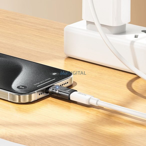 Hoco UA36D Adaptor Type-C - Lightning - negru