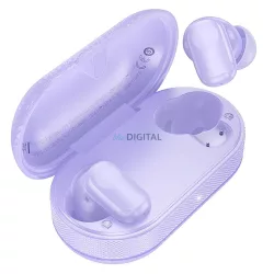 Hoco EQ19 TWS Căști Bluetooth fără fir - violet