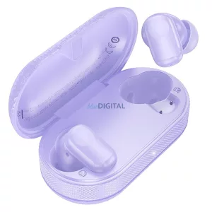 Hoco EQ19 TWS Căști Bluetooth fără fir - violet
