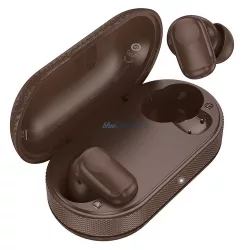 Hoco EQ19 TWS Căști Bluetooth fără fir - maro