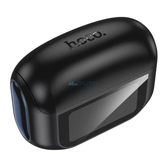 HOCO cască fără fir bluetooth cu ecran tactil TWS ANC + ENC EQ21 negru miezul nopții negru miezul nopții