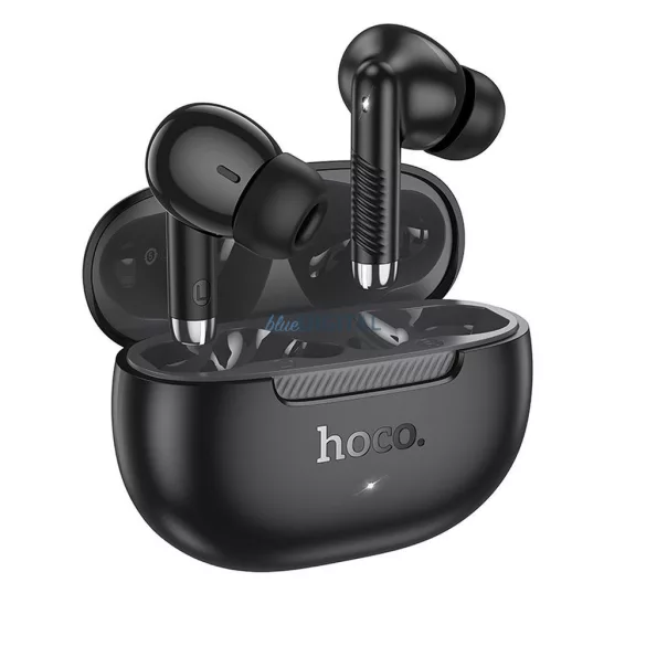 Căști bluetooth fără fir HOCO TWS EQ24 negru miezul nopții