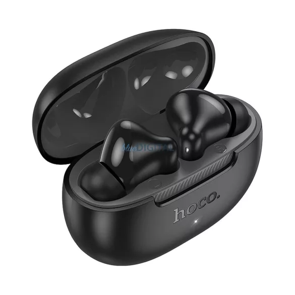 Căști bluetooth fără fir HOCO TWS EQ24 negru miezul nopții