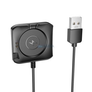 HOCO Y28 cablu de încărcare smartwatch 0.6m - negru