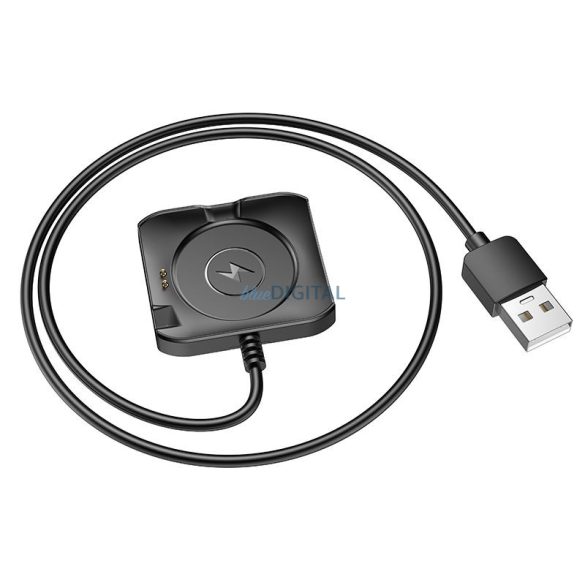 HOCO Y28 cablu de încărcare smartwatch 0.6m - negru