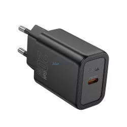   Hoco N60 încărcător de rețea cu 1xUSB-C conexiune 20W PD QC - negru