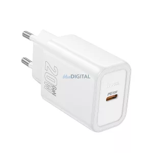 Hoco N60 încărcător de rețea cu 1xUSB-C conexiune 20W PD QC - alb