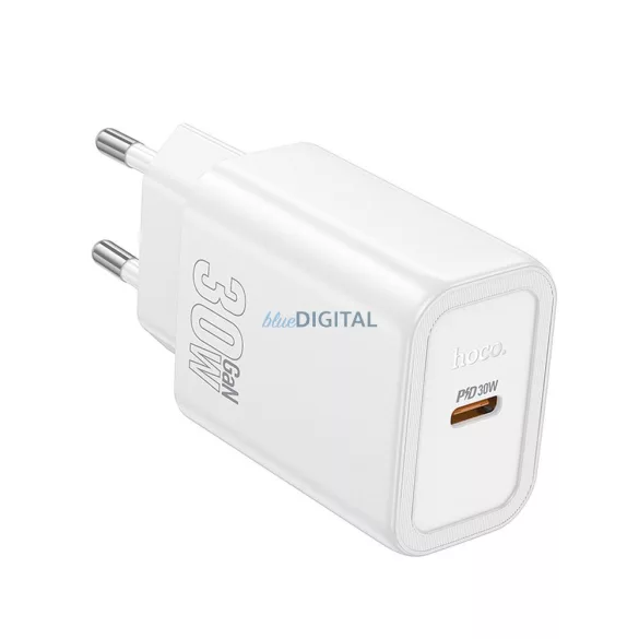 Hoco N62 încărcător de rețea cu 1xUSB-C conexiune 30W PD QC - alb