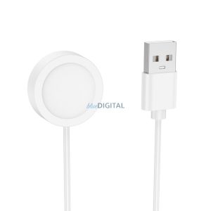 HOCO Y30 cablu de încărcare smartwatch 0.6m - alb