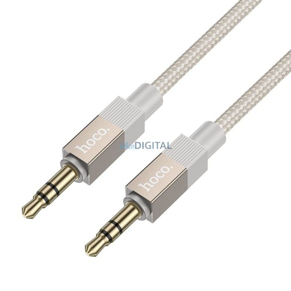 Cablu AUX Jack 3,5 mm (fișă) Jack 3,5 mm (fișă) Hoco 1 m UPA32 aur
