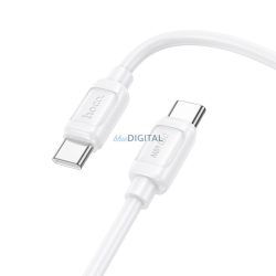 HOCO cablu Type-C Type-C 5A 240W X115 1 m alb