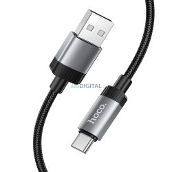 USB și USB C Hoco 3A 1 m cablu 1 m X117 negru