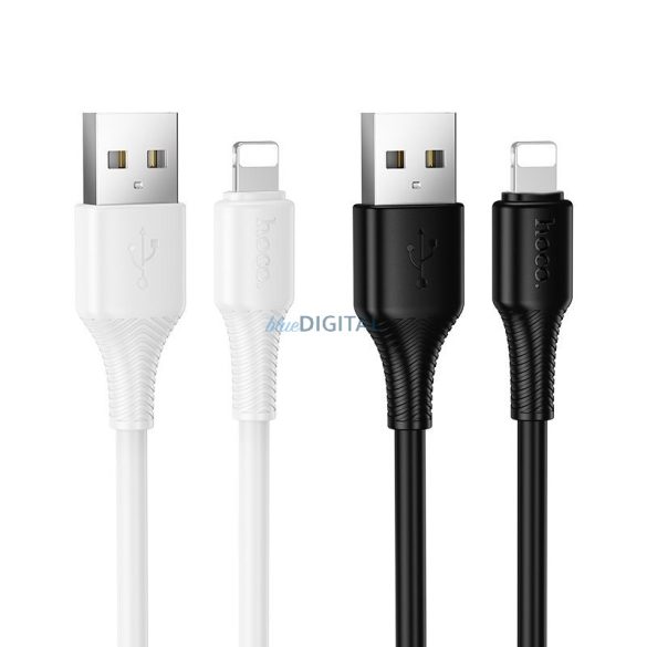 Cablu USB C - Lightning Hoco PD 27W 1 m X120 alb