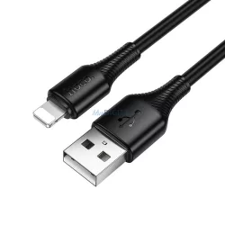 Cablu USB-A Lightning Hoco 2,4A 1 m X120 negru