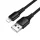 Cablu USB-A Lightning Hoco 2,4A 1 m X120 negru