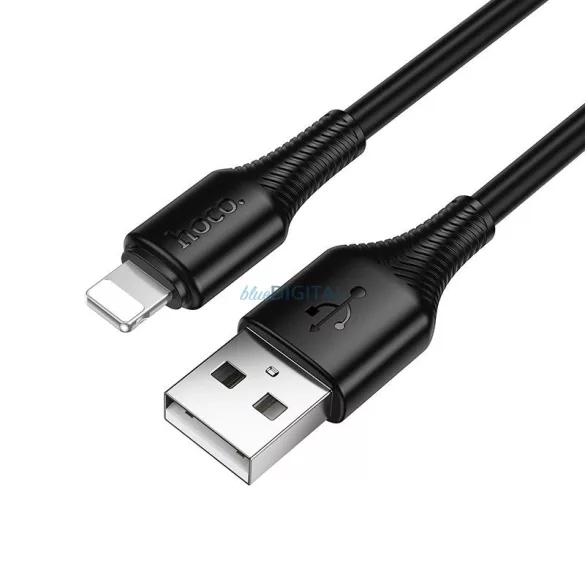 Cablu USB-A Lightning Hoco 2,4A 1 m X120 negru