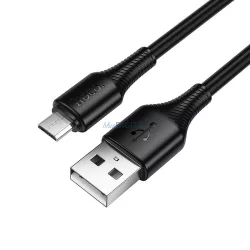 Cablu USB-A - Micro USB Hoco 2,4A 1 m X120 negru