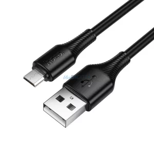 Cablu USB-A - Micro USB Hoco 2,4A 1 m X120 negru