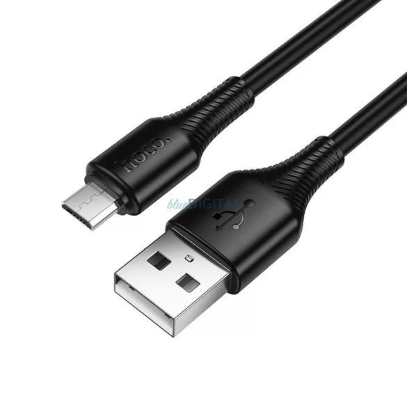 Cablu USB-A - Micro USB Hoco 2,4A 1 m X120 negru