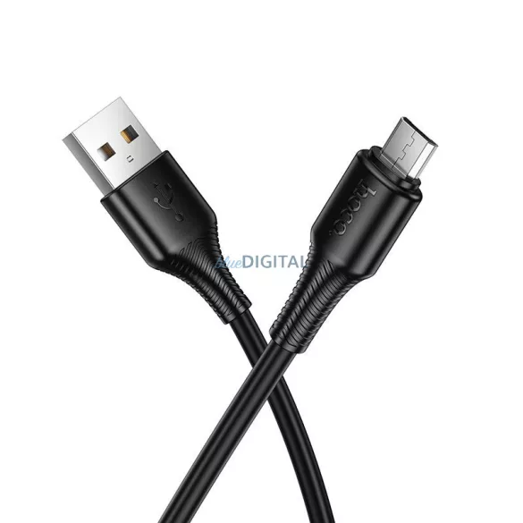 Cablu USB-A - Micro USB Hoco 2,4A 1 m X120 negru