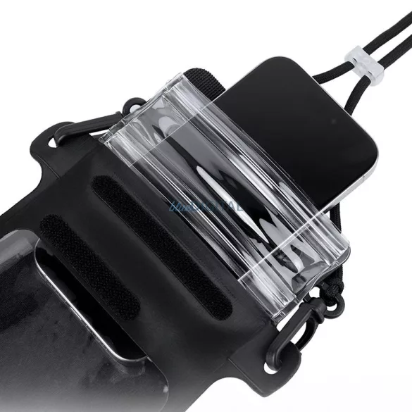 HUSĂ! - Husă impermeabilă pentru telefonul mobil Hoco BAG31 negru