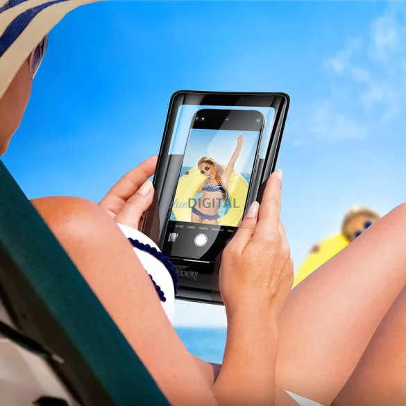 HUSĂ! - Husă impermeabilă pentru telefonul mobil Hoco BAG32 negru