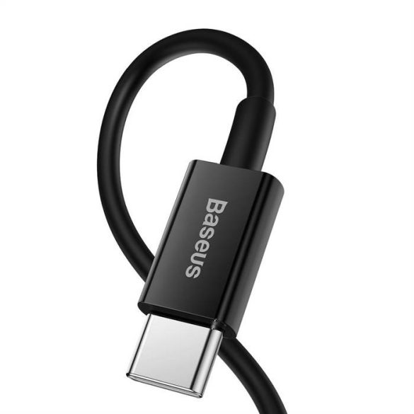 Cablu BASEUS tip C la Apple Lightning 8-pini PD20W Power Delivery Seria superioară Încărcare rapidă CATLYS-A01 1 metru negru