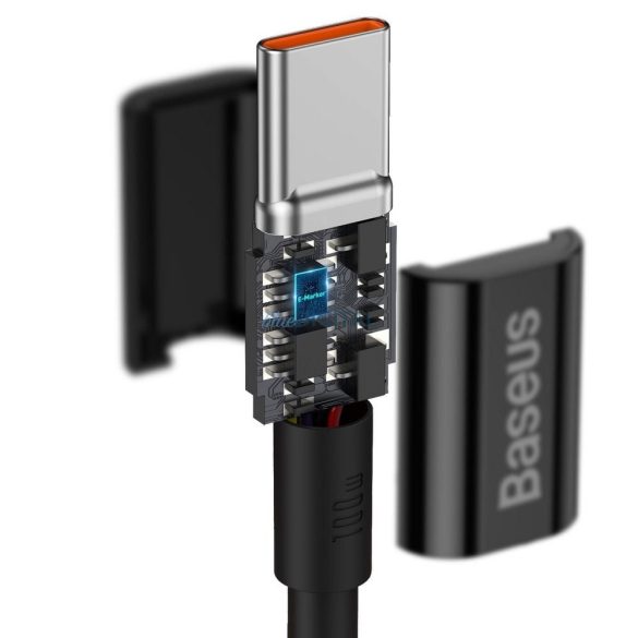 Baseus CATYS-B01 Superior Series Type-C - Cablu Type-C 100W PD 100cm - negru