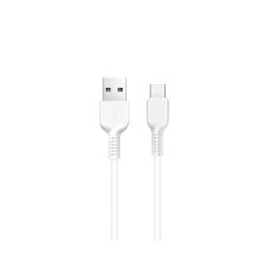 HOCO cablu USB Flash încărcare cablu de date pentru Tip C X20 2 metri alb