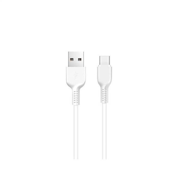 HOCO cablu USB Flash încărcare cablu de date pentru Tip C X20 2 metri alb