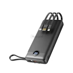   Power Bank VEGER C20 - 20 000mAh (Micro + Typ C + Lightning 8-pin) negru