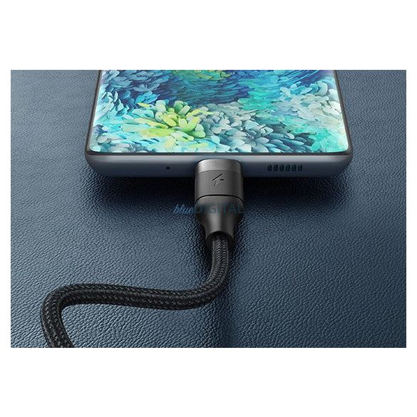Cablu VEGER Tip C la Tip C PD 100W 5A CC02 1,5m negru