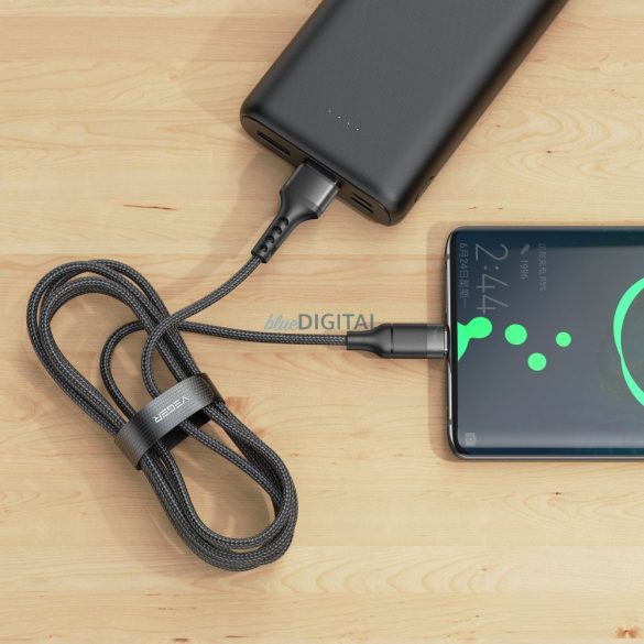VEGER cablu USB la Tip C 5A 2,0 AC03 1,5m negru