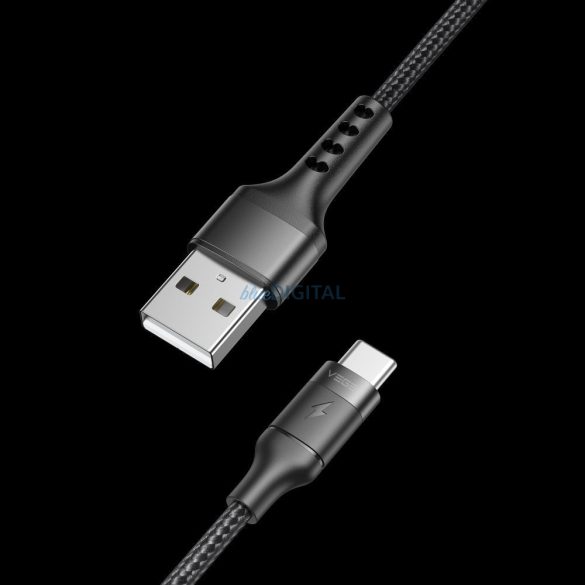 VEGER cablu USB la Tip C 5A 2,0 AC03 1,5m negru