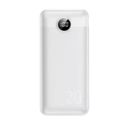  Power Bank VEGER L20S - 20 000mAh LCD Quick Charge PD20W alb (VP2039PD)
