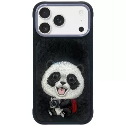   HUSĂ! - Husă NIMMY BIG EYED PET 2.0 Panda pentru IPHONE 17 Pro negru